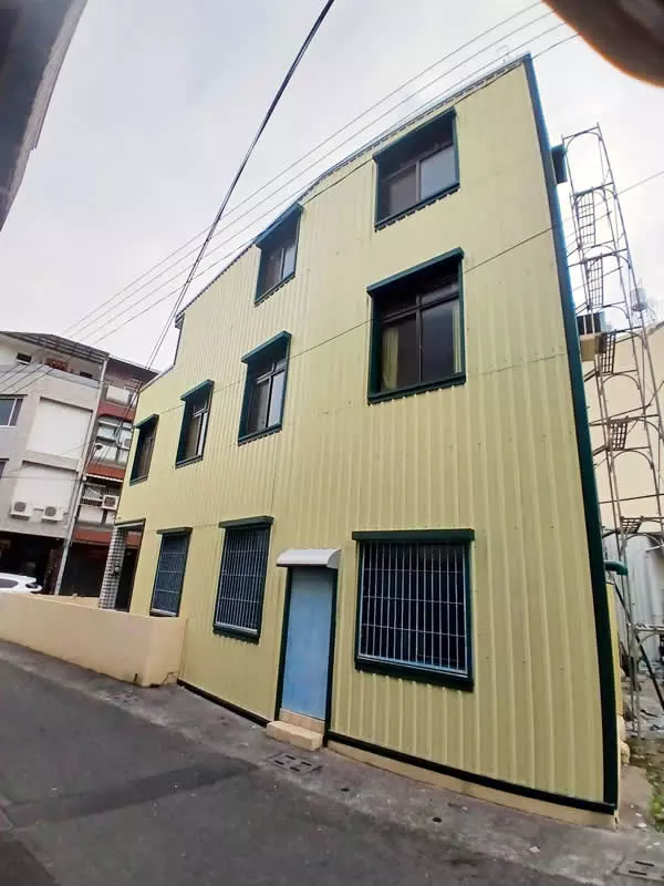 老屋翻修拉皮:透天穿鐵衣-屏東鐵皮屋