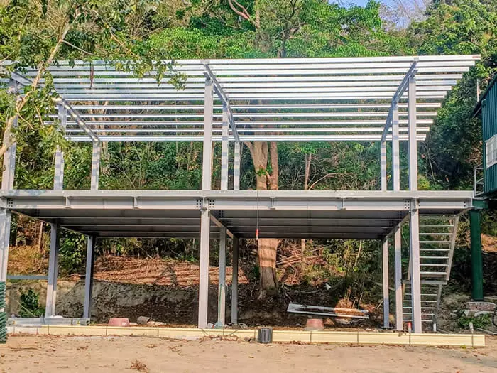 民宿鋼構屋:農舍自地自建-屏東鐵皮屋