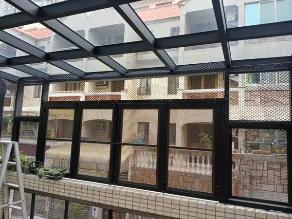 頂樓花園:陽台玻璃採光罩-屏東採光罩