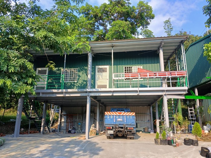 二樓農舍鐵皮屋:農舍自地自建-屏東鐵皮屋